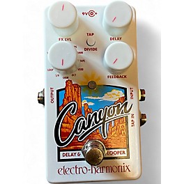 Used Electro-Harmonix Canyon Delay and Looper Effect Pedal
