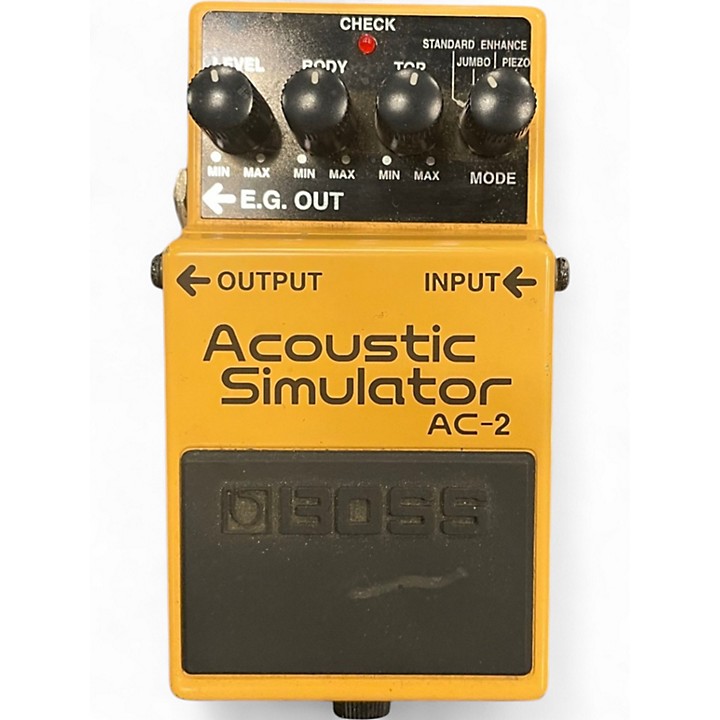 ギター BOSS AC-2(Acoustic Simulator) Used BOSS AC2 Acoustic Simulator Effect Pedal | Guitar Center