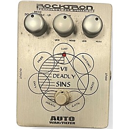 Used Rocktron VII DEADLY SINS AUTO WAH Effect Pedal