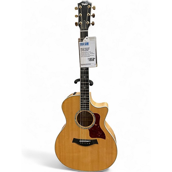 Used Taylor 614CE Natural Acoustic Electric Guitar