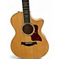 Used Taylor 614CE Natural Acoustic Electric Guitar
