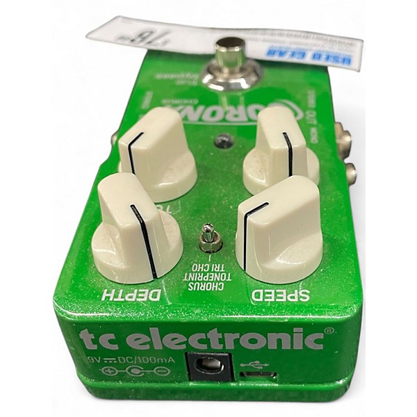 Used TC Electronic Corona Chorus Effect Pedal