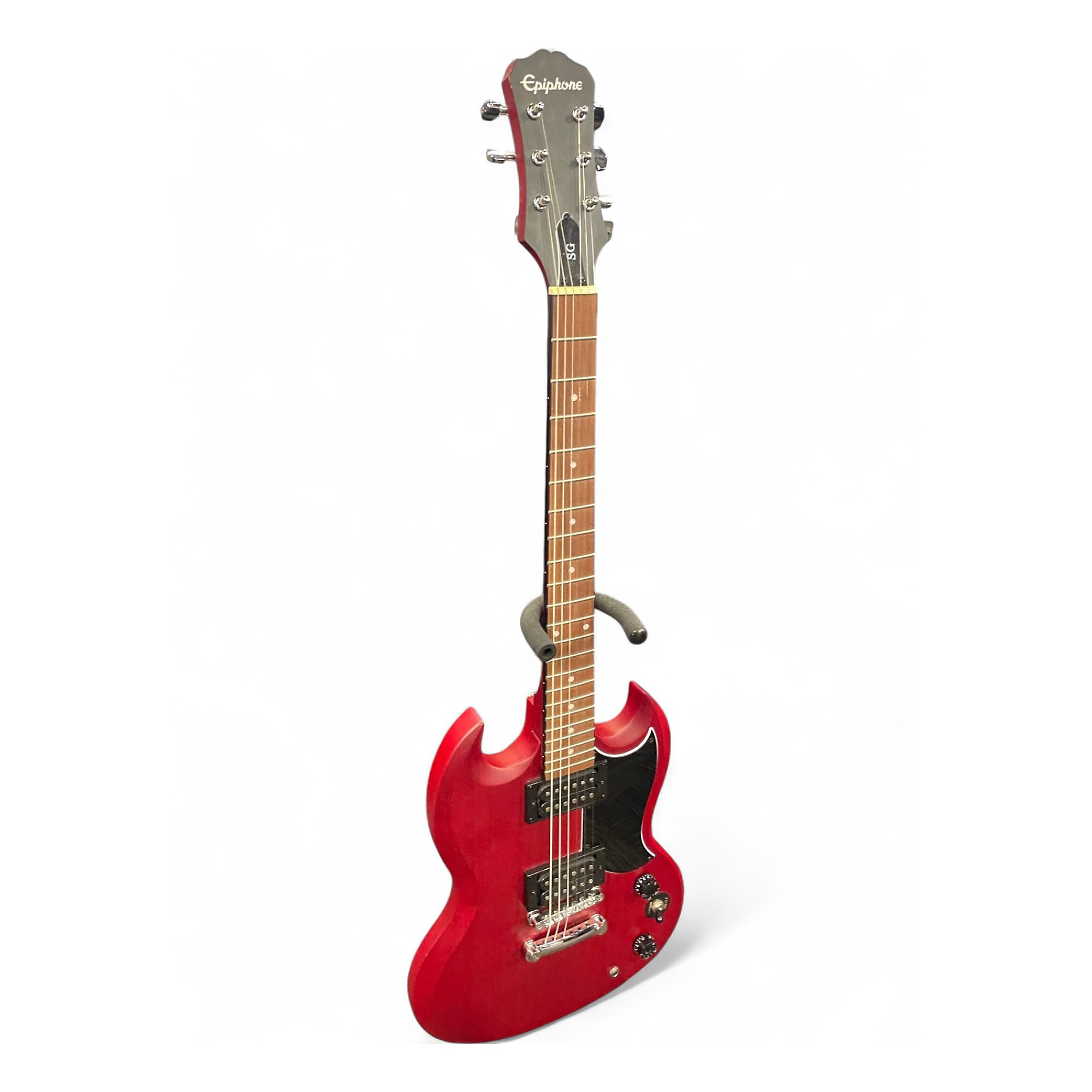 Epiphone SGスタイル エレキギター レッド Used Epiphone SG RED Solid Body Electric Guitar RED | Guitar