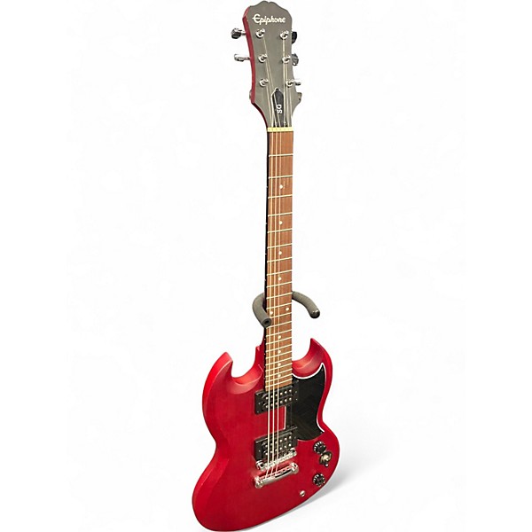 Epiphone SGスタイル エレキギター レッド Used Epiphone SG RED Solid Body Electric Guitar RED | Guitar
