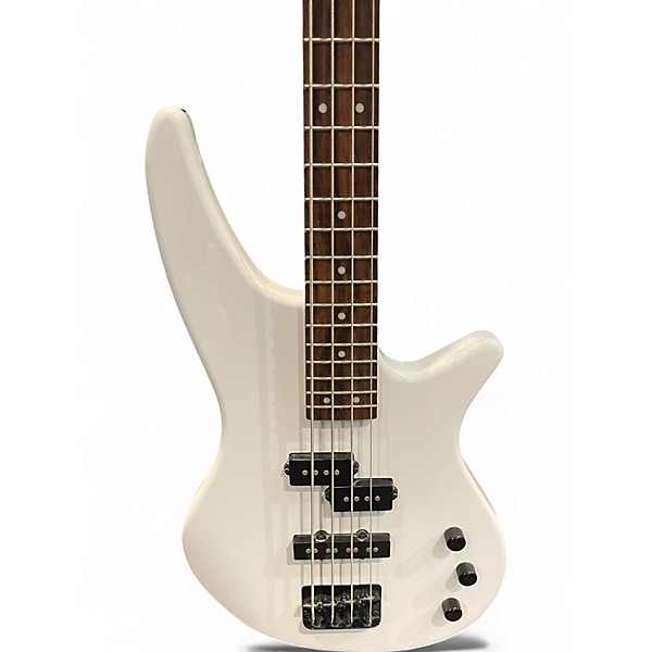 Used Jackson JS2 BASS White Electric Bass Guitar