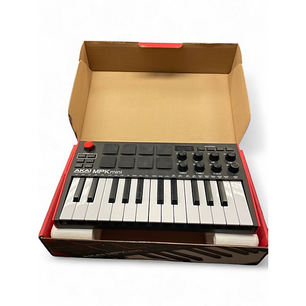 【美品】AKAI MPKmini Akai MPK Mini Plus USB MIDI Keyboard Controller, 37-Key