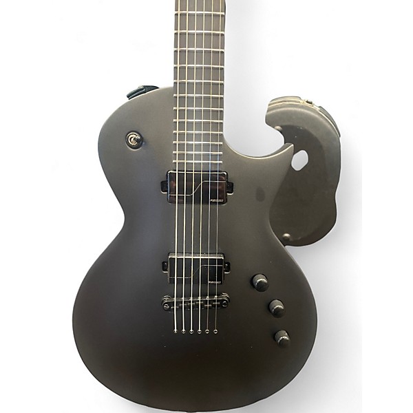 Used ESP LTD-B1000B Flat Black Baritone Guitars