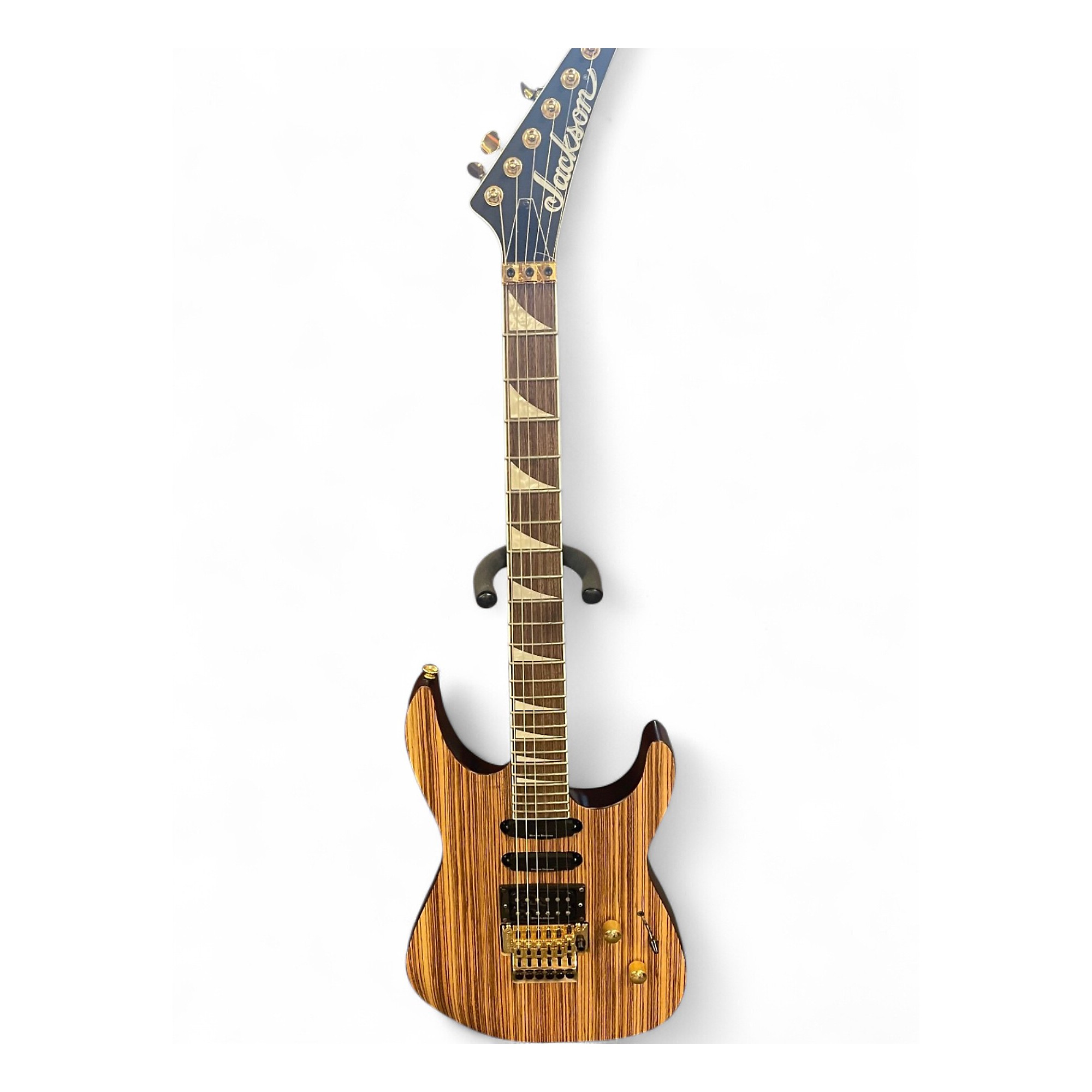 Used Jackson X SERIES SOLOIST ZEBRAWOOD Solid Body Electric Guitar