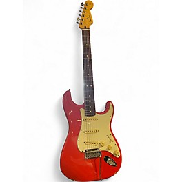 Used Fender Player II stratocaster Fiesta Red Solid Body Electric Guitar