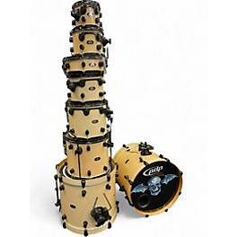 Used PDP by DW 8 Piece 805 Series Limited The Rev Sullivan Signature Butterscotch w/ Black hardware Drum Kit