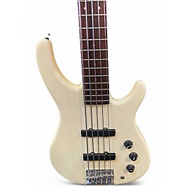 Used Fender MB5 Classic White Electric Bass Guitar