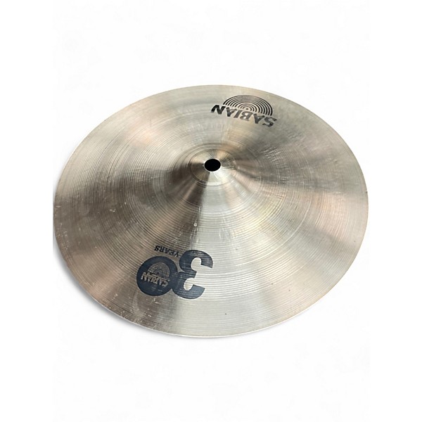 Used SABIAN 10in 30TH ANNIVERSARY SPLASH Cymbal