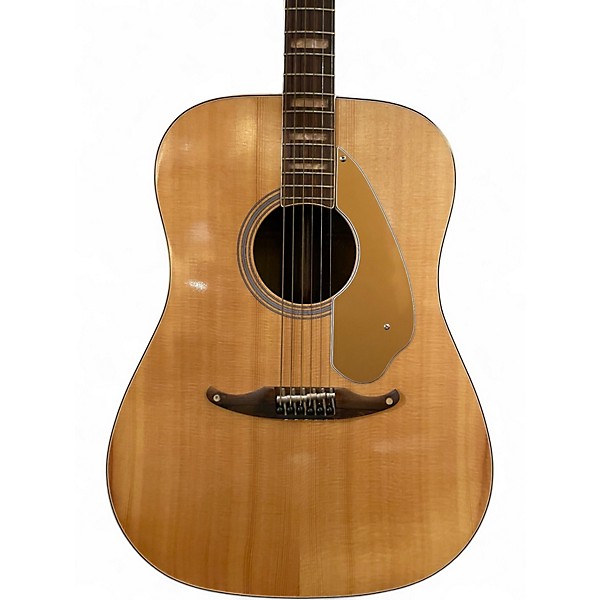 Vintage 1960s Fender Wildwood I Natural Acoustic Guitar