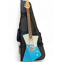 Used Sterling by Music Man ST VINCENT Baltic Blue Solid Body Electric Guitar