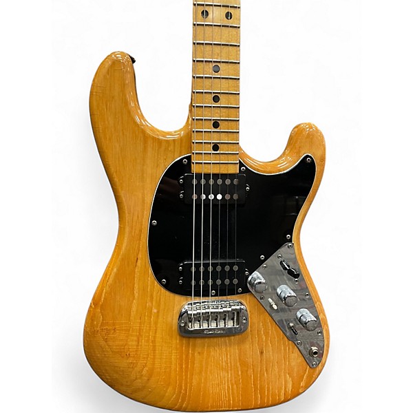 Vintage 1970s Ernie Ball Music Man SABER II Natural Solid Body Electric Guitar