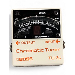 Used BOSS TU-3S Tuner Pedal