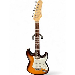 Used Tradition G12 Tobacco Sunburst Solid Body Electric Guitar