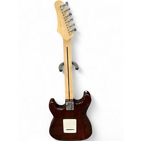 Used Tradition G12 Tobacco Sunburst Solid Body Electric Guitar