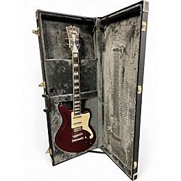 Used D'Angelico Deluxe Bedford SH Matte Wine Solid Body Electric Guitar