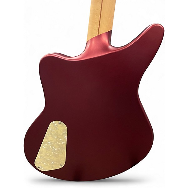 Used D'Angelico Deluxe Bedford SH Matte Wine Solid Body Electric Guitar