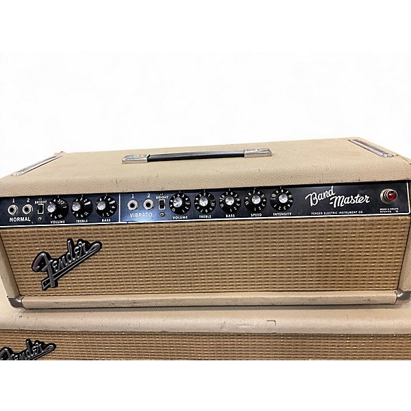 Used 1964 Fender bandmaster 2x12 Guitar Stack