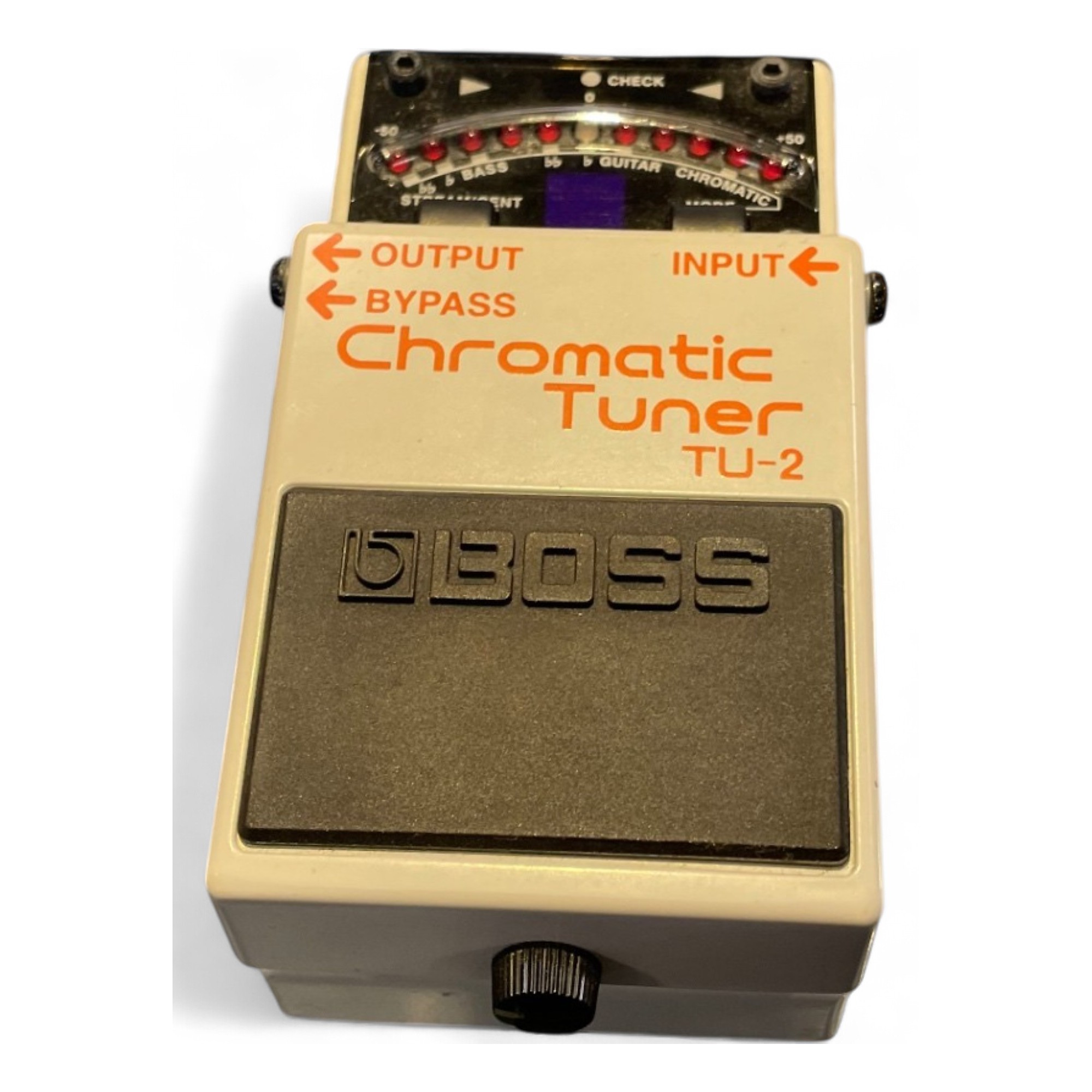 BOSS TU-2 Chromatic Tuner 中古 Used BOSS TU2 Chromatic Tuner Pedal | Guitar Center
