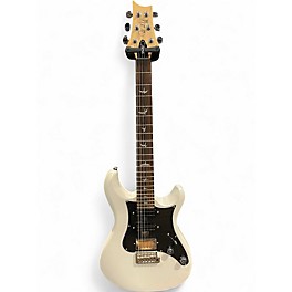 Used PRS SE Studio Standard Pearl White Solid Body Electric Guitar