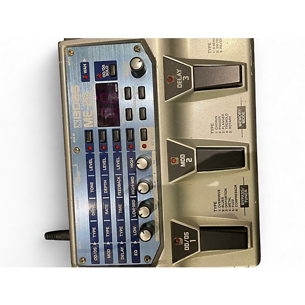 Used BOSS ME20 Guitar Multi Effect Processor | Guitar Center