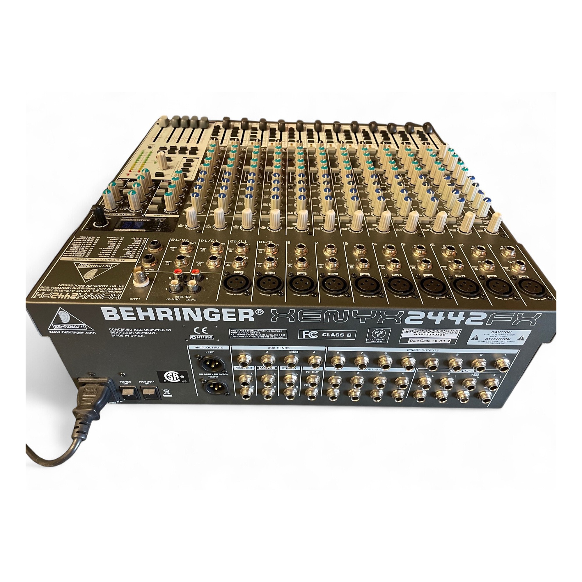 BEHRINGER XENYX 2442FX＋GATORラックケース付き BEHRINGER XENYX 2442FX＋GATORラックケース付き Amazon.com