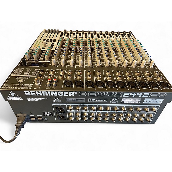 BEHRINGER XENYX 2442FX＋GATORラックケース付き Used Behringer Xenyx 2442FX Unpowered Mixer | Guitar Center