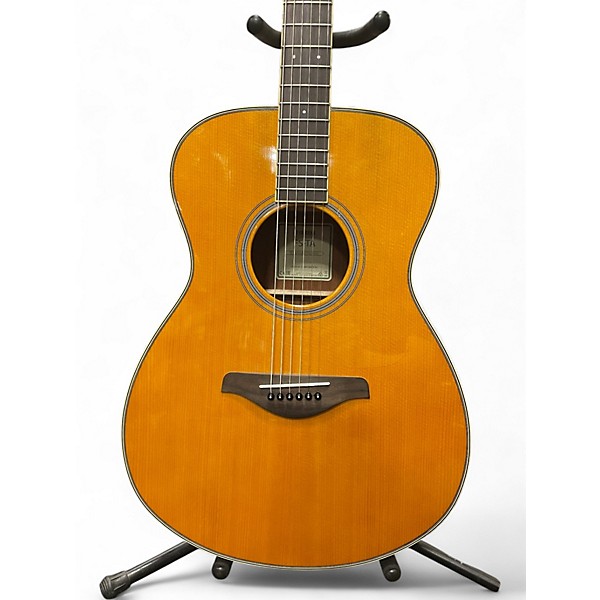 Used Yamaha FSTA TransAcoustic Concert Natural Acoustic Electric Guitar