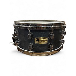 Used Mapex 14in Birds Eye Maple Black Panther Satin Black Drum