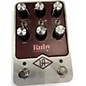 Used Universal Audio Ruby '63 Top Boost Effect Pedal thumbnail