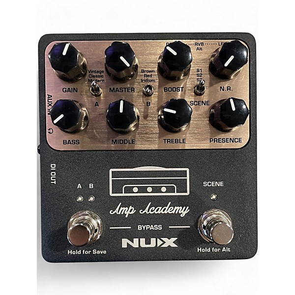 はにわ　NUX Amp Academy ギターエフェクター NUX - Amp Academy Stomp-Box Amp Modeler Pedal - KAOS Music