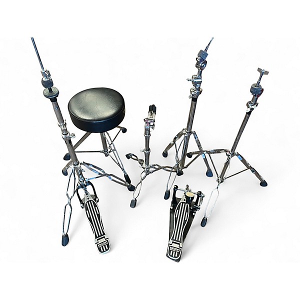 Used Dixon 4 Piece demon Black Drum Kit