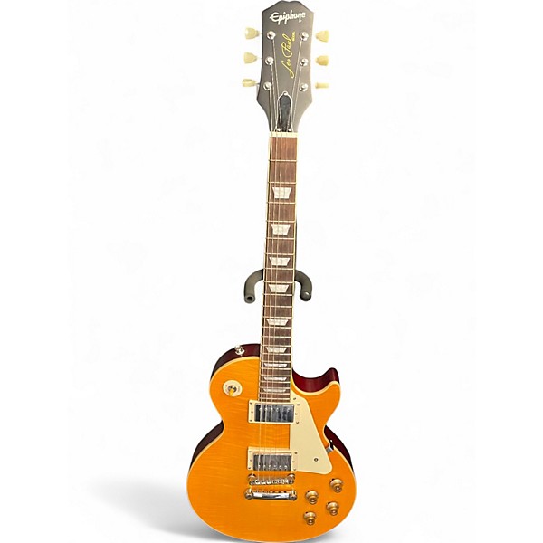 Used Epiphone Les Paul Studio Outfit Lemonburst Solid Body Electric Guitar