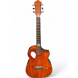 Used Michael Kelly MKFPSSK0SFX Brown Acoustic Electric Guitar