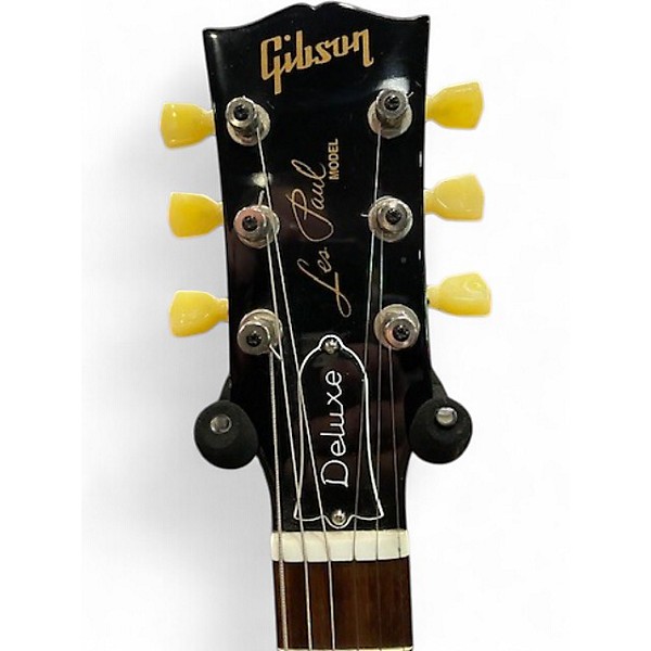 Used Gibson Les Paul Deluxe 2 Color Sunburst Solid Body Electric Guitar