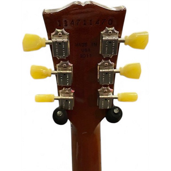 Used Gibson Les Paul Deluxe 2 Color Sunburst Solid Body Electric Guitar