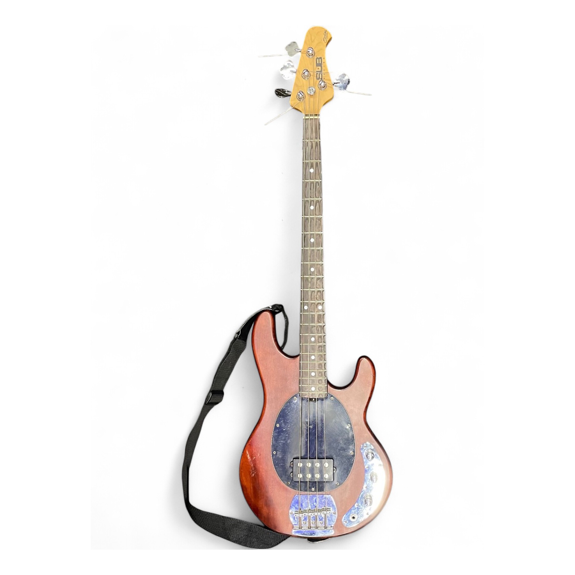 Used Sterling by Music Man Sub 4 Brown Electric Bass Guitar Brown