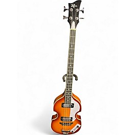 Used Rogue VB100 Sunburst Electric Bass Guitar