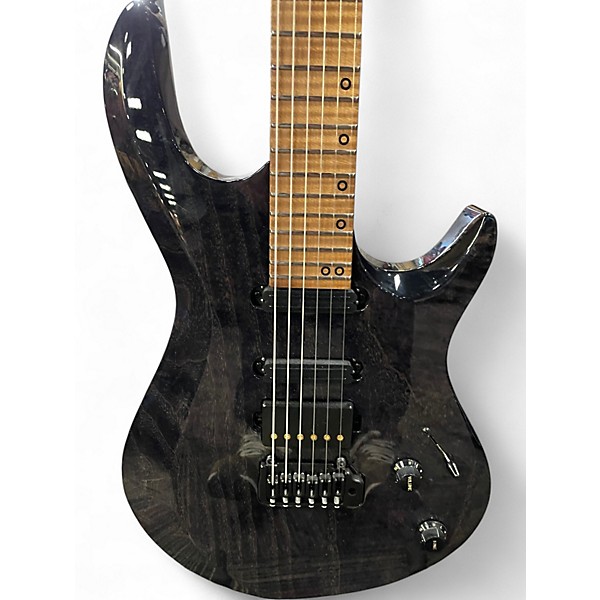 Used Kiesel a2 black swamp ash Solid Body Electric Guitar