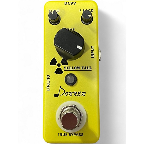 洋楽 DONNERSCHLAG  Agitation Used Donner Yellow Fall Effect Pedal | Guitar Center