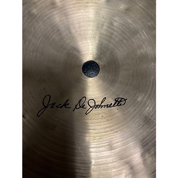 Used SABIAN 21in Jack Dejohnette Signature vault 3 point Ride Cymbal