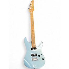 Used Ibanez AZ2402 Prestige Ice Blue Metallic Solid Body Electric Guitar
