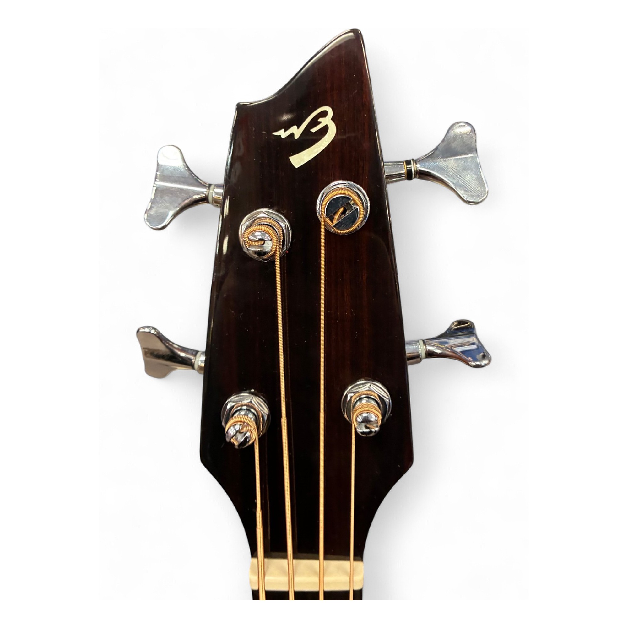 Used Breedlove Atlas Studio BJ350/SME4 Natural Acoustic Bass