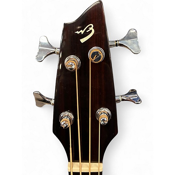 Used Breedlove Atlas Studio BJ350/SME4 Natural Acoustic Bass Guitar
