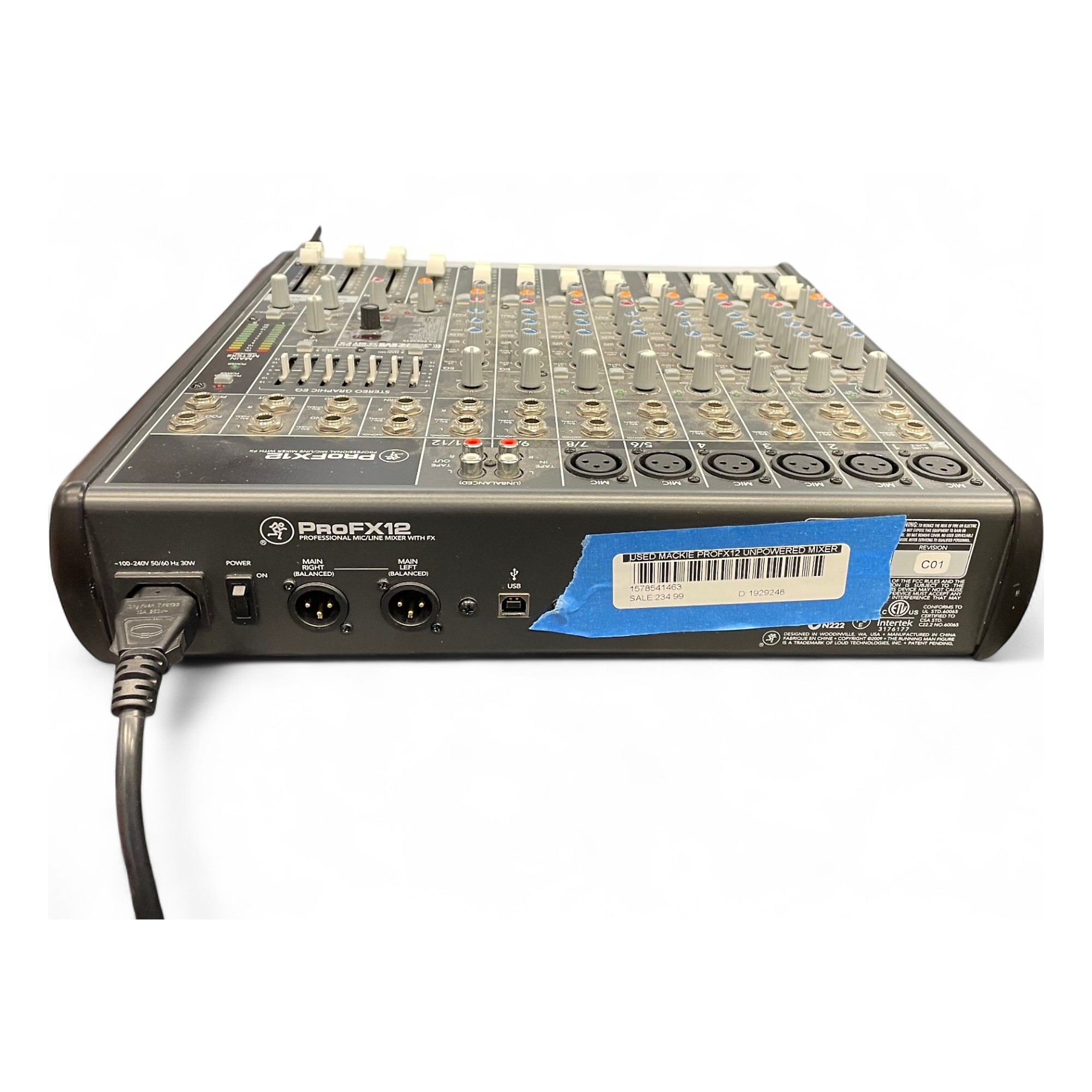 がまちぬPRO MARKⅡ FX Used Mackie PROFX12 Unpowered Mixer | Guitar Center
