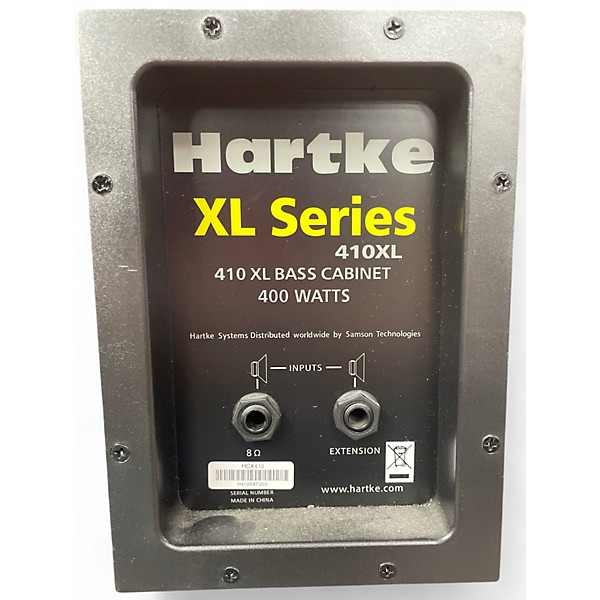 Used Hartke AK410 500W 8Ohm 4x10 Bass Cabinet