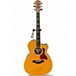 Used Taylor 814CE Natural Acoustic Electric Guitar thumbnail